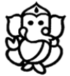Ganesha coloring Page