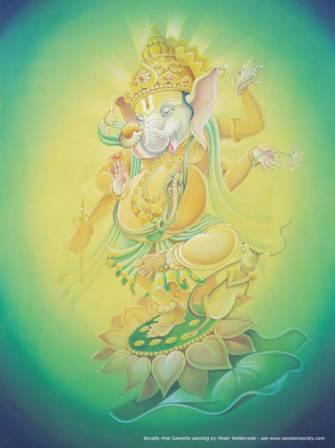 dancing Ganesha