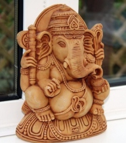 small statue of Ganesha